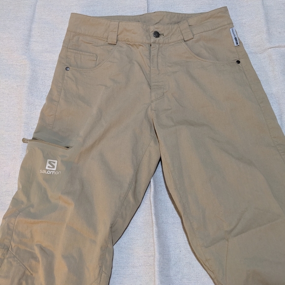 Salomon Cargo Pants mens 31 32 - Picture 3 of 16
